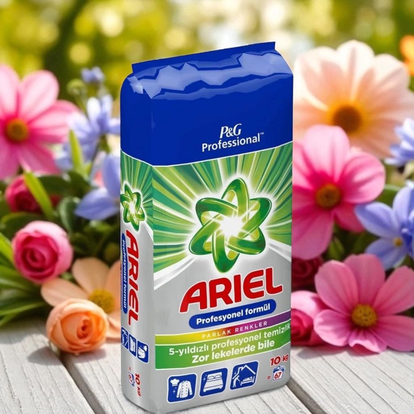 Ariel Professional 10 kg – Putere maximă împotriva petelor Ariel Professional 10 kg – Putere maximă împotriva petelor